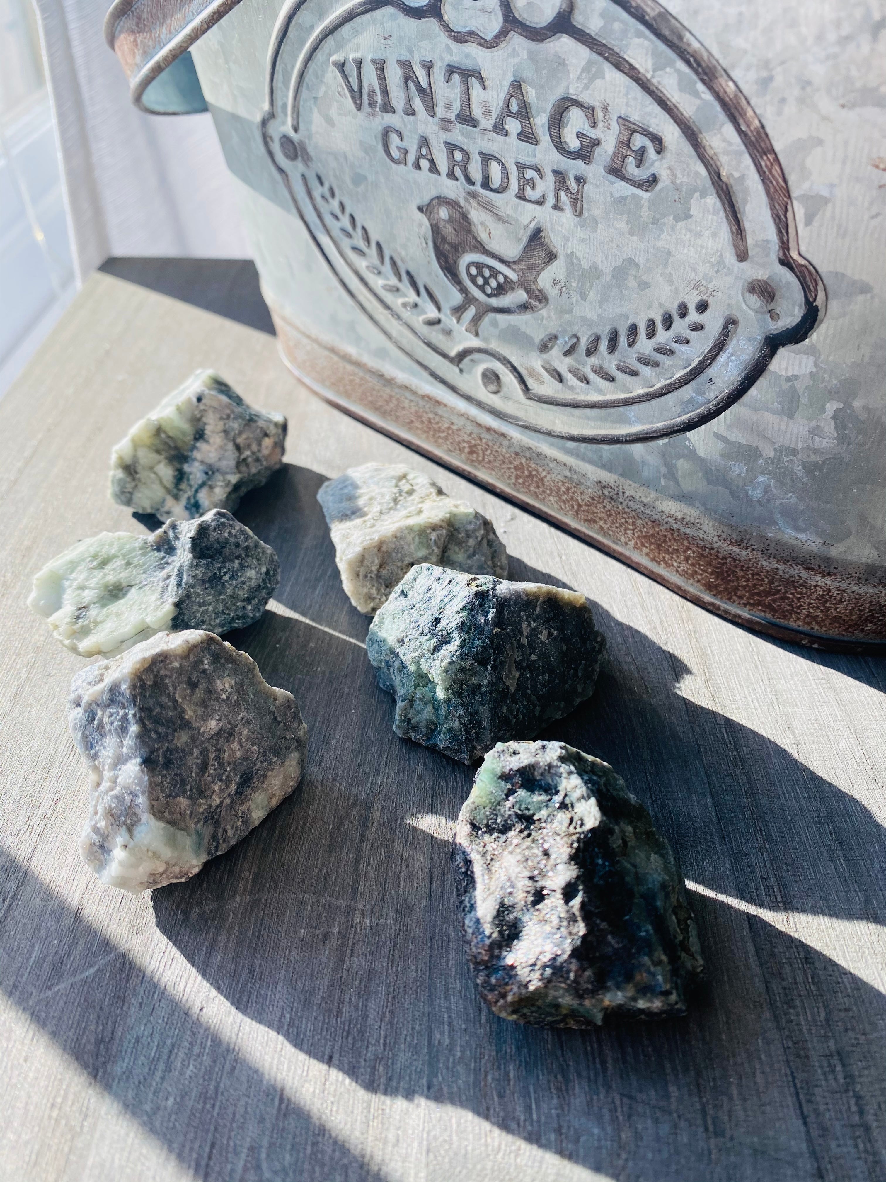 Raw Emerald Tumbles