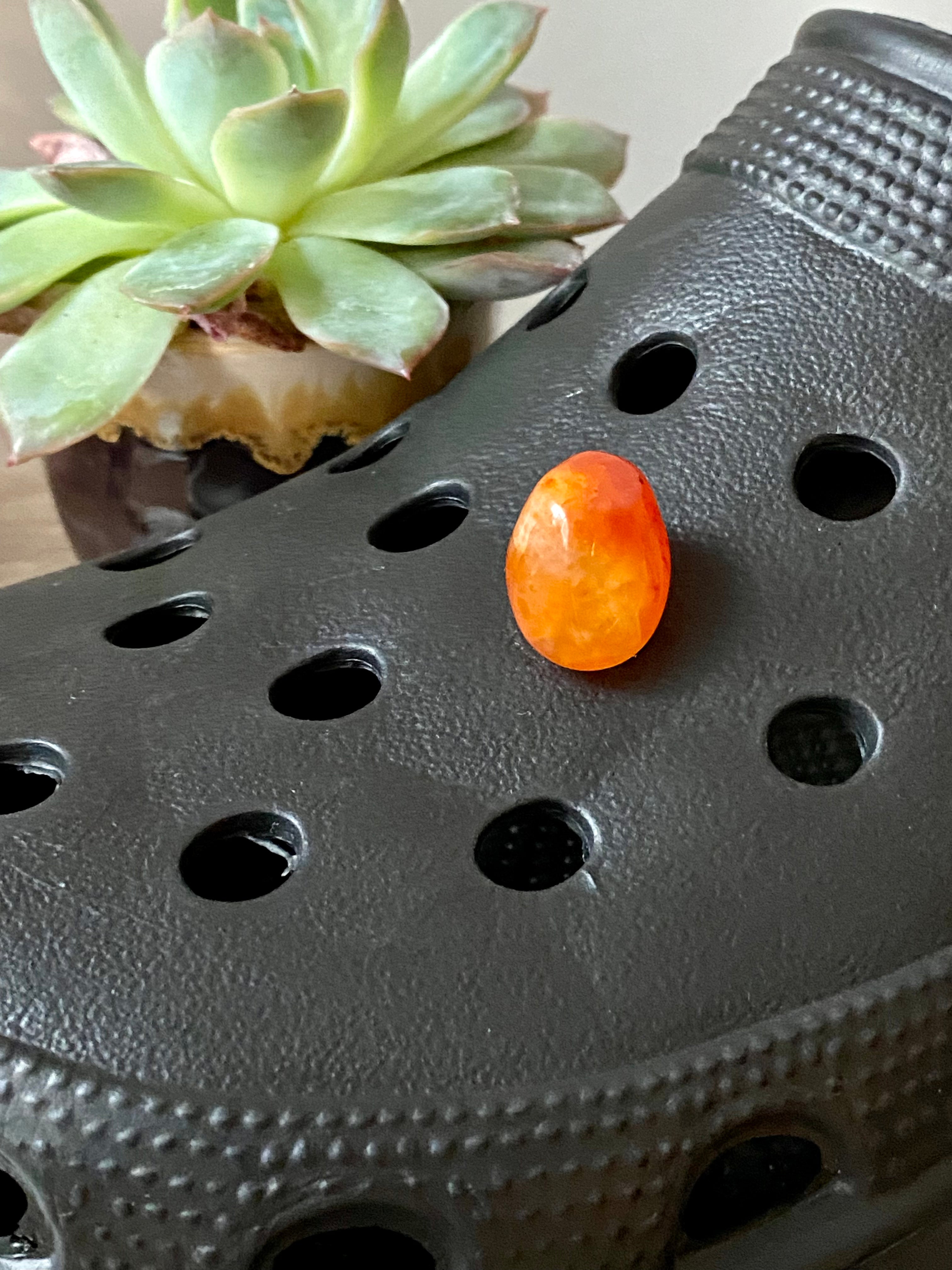 Healing Crystal Croc Charms Croc Rocks Shoe Accessory Charm Handmade