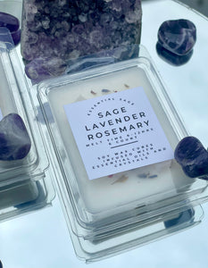 Wax Melts! With Crystals & Herbs