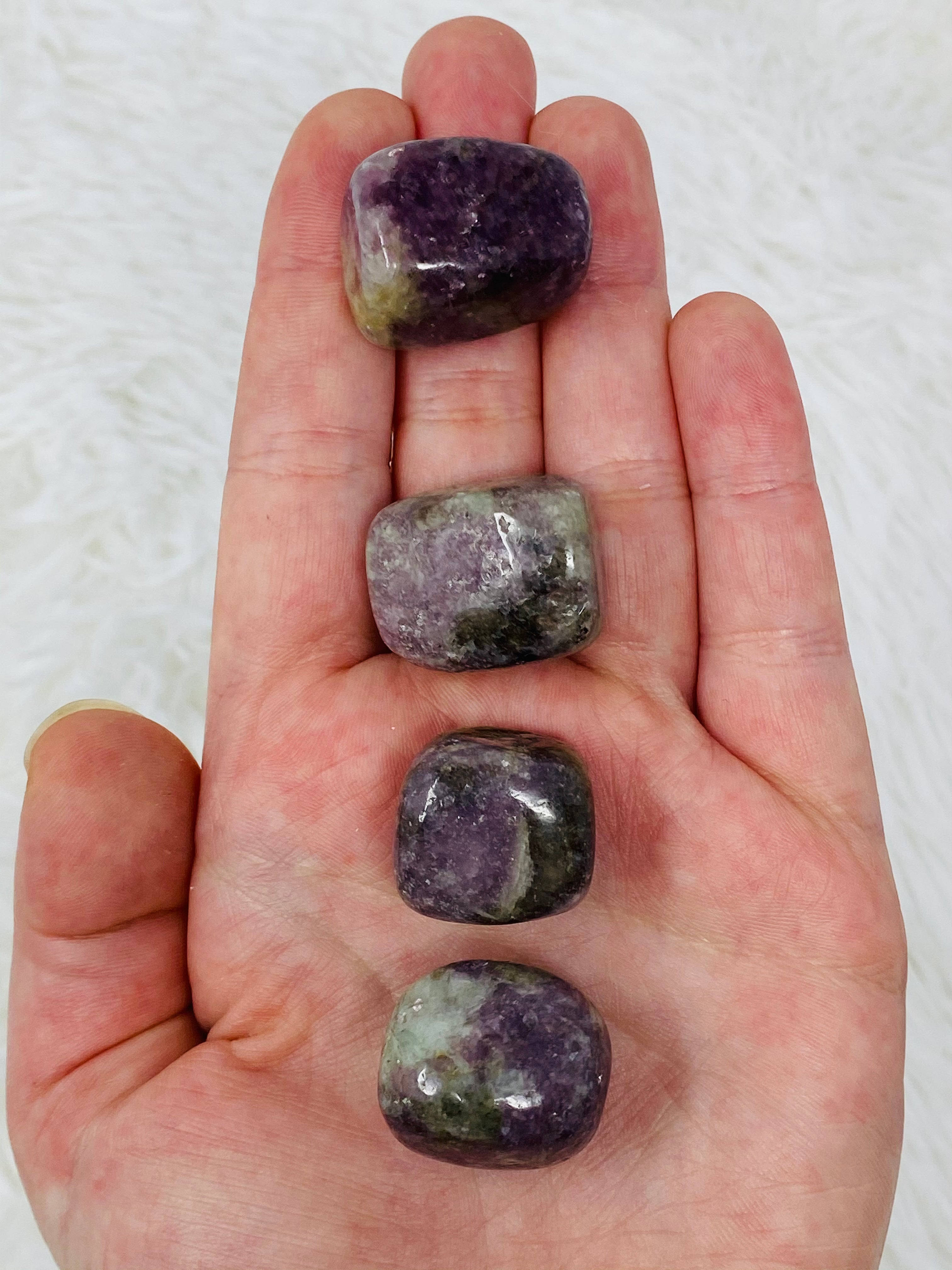 Lepidolite Tumbles