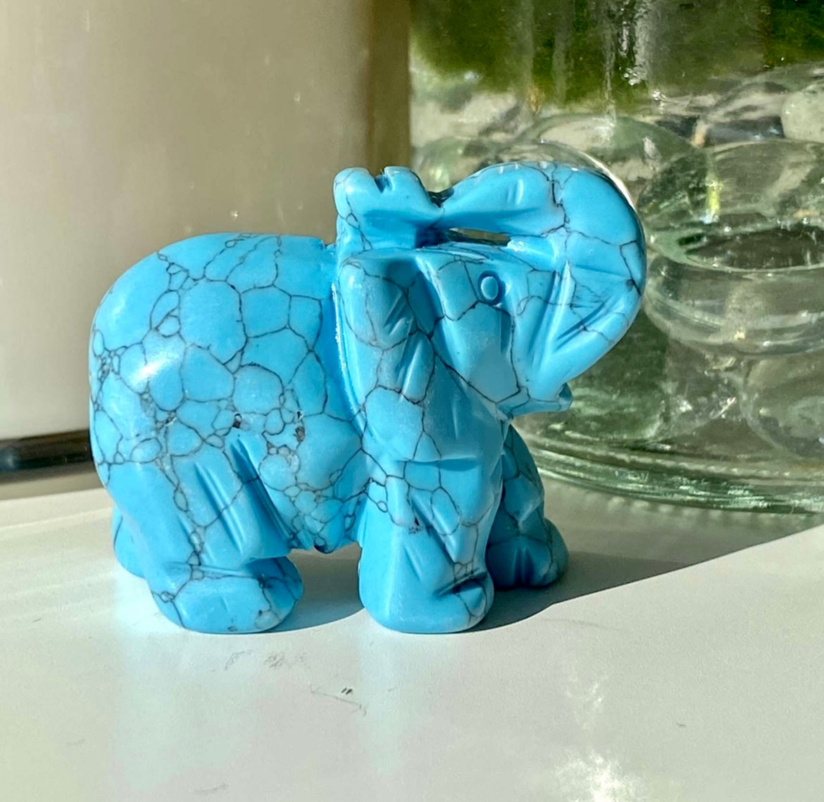 Elephant Carved Crystals