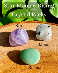 Sun, Moon & Rising Crystal Packs (Big Three)