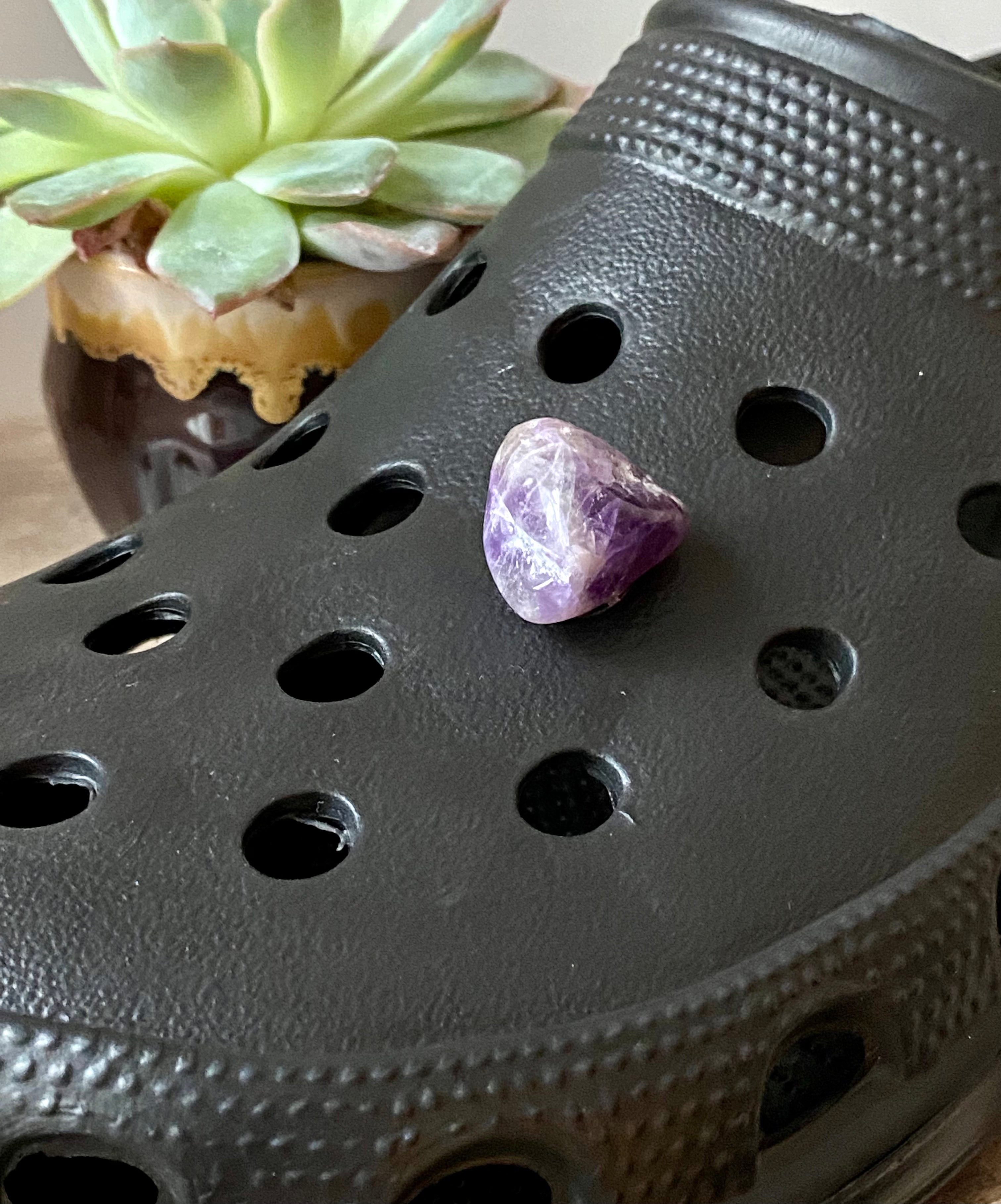 Healing Crystal Croc Charms Croc Rocks Shoe Accessory Charm Handmade